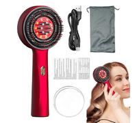 Scalp Massage Comb - Follicle Activator, 1 Piece Hairline Stimulator for Root Nutrition, Headscratcher Tool with Vibration Pulse, Beauty, Scrubbing Wand for Salon, Gym and Showering Application