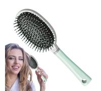 Scalp Massage Comb, Hair Massager Brush, 6.7x3.5x23.5cm/2.64x1.38x9.25 Inches Non-Slip Ergonomic Design, Gentle Scalp Stimulation, 1 Pack Black for Daily Grooming Shower Spa Home