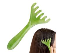 Scalp Massage Comb | Head Neck Resin Massager | Anti-Stress Manual Hair Growth Scalp Comb for Salon Shower Travel Men Women Home Care Grooming