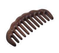 Scalp Massage Comb Wooden Hair Detangler Handmade Sandalwood | Non-splinter Design, Natural Grain Pattern, Versatile Styling, Hand-polished Smooth Finish, On-the-go Use