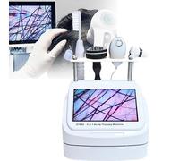 Scalp Massage Devices, 10 Inch LCD Screen Skin Diagnosis Hair Detector Scalp Hair Follicle Moisture Skin Pores Magnifying Analyzer Skin Pigment Tester