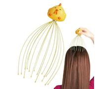 Scalp Massage Tool, Head Scratch | Head Massage | 16 Fingers Knots Relaxing Equipment for Men Stress Relief Post-Shampoo Home Spa Use