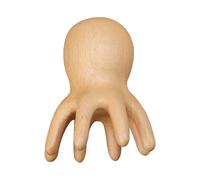 Scalp Massage Tool, Octopus Relaxing Massage Comb | Wooden Head Scraper For Women And Men, At Home, Work, Pause, Study And Meditation