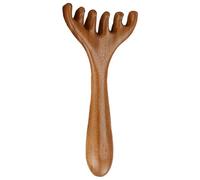 Scalp Massager - 13cm Massager Comb - Wooden Massage Comb - Sandalwood Scalp with Anti-Lost Rope, No Static Wooden Massage for Hair Growth for Women Men