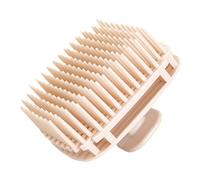 Scalp Massager Brush - 3.07 Inch Hair Massage Brush, Square Head Shampoo Tool, Gentle TPE Bristles With Ergonomic Handle | Cleaning Device Supporting Men Women Kids Bath Shower Haircare Comfort