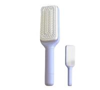 Scalp Massager, Brush Master Self-Cleaning Hairbrush, Scalp Scrubber with Soft Silicone Bristles Scalp Massager Shampoo Brush Tool, Hair Growth and Scalp Care