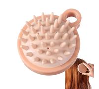 Scalp Massager Brush - Wet Dry Shampoo Brush Scale Cleaning | Silicon Head Scurbber Shower Brush Scale Care Hair Massage for Women Men Young Father M