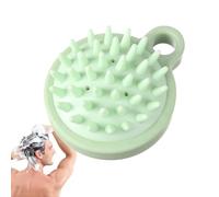 Scalp Massager Brush - Wet Dry Washing Scalp Brush for Head Relaxation, Silicone Bristles Head Scrubber, Shower Massaging Tool for Hair Growth, Improves Blood-Circulation for Women Men