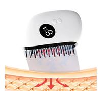 Scalp Massager Comb - Rechargeable Grooming Brush | 9-Vibration Levels Hair Growth Brush | Promote Blood-Circulation Comb for Women Men Travel Business Trip Outdoor Gym Everyday Birthday