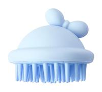 Scalp Massager - Hair Shampoo Brush, Soft Silicone Scalp Washer | Dandruff Removal Scalp Scrub Cute Bow Knot Massager for Wet and Dry Hair Shampoo Brush What