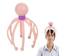 Scalp Massager - Head Massager | Stress Relax Scruncher Rechargeable Scalp Crunch, Electric Scalp Massager with 3 Modes, RA