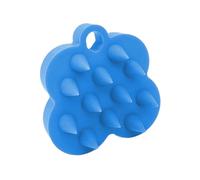Scalp Massager Shampoo Brush | 7cm Scalp Scrubber | 74g Wet and Dry Hair Head Massager | Deep Cleansing Silicone Brush for Foaming Shampoo Use, Lightweight Design, Ideal for Shower or Bath
