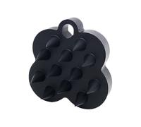 Scalp Massager Shampoo Brush | 7cm Scalp Scrubber | 74g Wet and Dry Hair Head Massager | Deep Cleansing Silicone Brush for Foaming Shampoo Use, Lightweight Design, Ideal for Shower or Bath