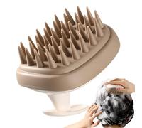 Scalp Massager, Shampoo Brush, Silicone Scalp Washer - Double Sided Soft Silicone Scalp Washer, Scalp Scalp Washer for Wet, Dry Hair with Soft Silicone Bristles for Deep Cleaning