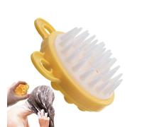 Scalp Massager - Silicone Shampoo Brush, Gentle Scrubber For Hair Growth, Portable Scrubbing Brush | Reusable Hair Brush With 39 Comb Teeth