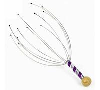 Scalp Massagers, Head Massager Scalp Hair Growth Scratcher for Deep Relaxation, 12 Tickler Octopus Steel Wire Handheld Head Hair Whisk Massager for Body Back Stroke Claw Stress Relax Therapy (1)