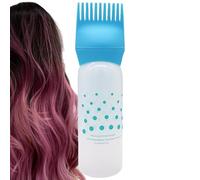 Scalp Oil Applicator - Accurate Hair Oil Bottle with Measuring Scale | Portable Oil Applicator for Scalp Massage, Hair Dye Color Applications, Salon Home Hair Treatment Styling Tool