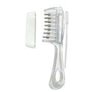 Scalp Oil Applicator Comb with Roller Ball for Hair Growth | Durable plastic and metal construction, roller ball scalp massager, for hair care Clear 1pc