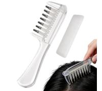 Scalp Oil Applicator Root Massage Roll-on Distributor Comb | Hair Oil Comb Applicator for Salon, Daily Use, Home, Travel, Shower, Bathroom, Apartment, Dorm