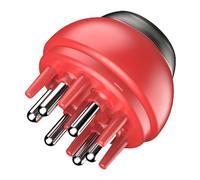 Scalp Oil Tool Comb Precision Liquid Applicator Clear Press Dispenser Haircare Distribution Accessory Portable Refillable Design Salon Home Use Styling Solution Efficiency Control UX Aid