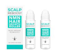 SCALP REBOOST NMN Microneedle Hair Growth Roller - Hair Growth Serum, designed for thinning hair and hair loss, unisex, anti-hair loss roller applicator