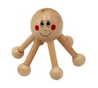 Scalp Relaxer - Ergonomic Head Tingling Device, Portable Waist Stimulator, Lightweight Wood Sensing 15cm | Deep Tissue Muscle Soothing for Office Workers and Fitness Lovers