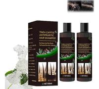 Scalp Repair Biological Shampoo,Anti Itch Dandruff Shampoo,Tinea Capitis Antipruritic Hair Shampoo,Dandruff Treatment Shampoo,Deep into the Roots,Protect the Hair Follicles (2pcs)