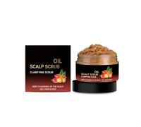 Scalp Scrub, 2-in-1 Clarifying Exfoliator Scrub Shampoo with Rosemary Oil & Mint, Hair Treatment for Build Up, Dandruff, Oily Scalp & Thinning Hair