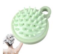 Scalp Scrubber - Shampoo Massager Brush | Silicone Shampoo Brush Bath, Wet Dry Washing Scalp for Head Relaxation with Silicone Bristles, Head Scubber, Showering Supplies for Wife Women Father