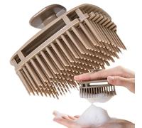 Scalp Shampoo Brush | 3.07x3.07x2.32 Inches hairScrubber with Soft Bristles - hairScalp Care Brush, Square Head Massager for Men, Women, Kids