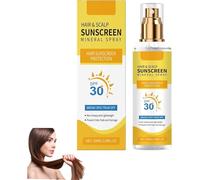 Scalp Sunscreen, Hair Sun Protection Spray, Uv Hair Protector Spray, SPF30, Non-Greasy And Waterproof Formula, Prevents Fade And Dryness, Perfect For Beach, Hiking, Running (1PC)