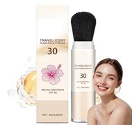 Scalp Sunscreen Powder SPF 30, Mineral Protection Sunscreen Powder with UVA/UVB Protection, Weightless & Breathable Sun Cream for Scalp, Hair, Face & Body, On-the-Go Sca/lp Sun Prote/ction Pow/der