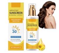 Scalp Sunscreen -Sun Cream Spray - Lightweight Sun Protection for Hair & Scalp - Non-Greasy UV Defense to Prevent Color Fade & Dryness - Perfect for Hiking, Beach, or Running -100ML