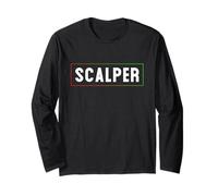 Scalper - Crypto Scalping and Day Trading for Dad Trader Long Sleeve T-Shirt