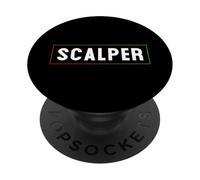Scalper - Crypto Scalping and Day Trading for Dad Trader PopSockets Adhesive PopGrip