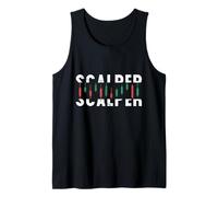 Scalper Distressed Trading Chart Style - Scalping Trader Tank Top