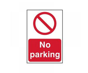 Scan 0605 No Parking - Pvc Sign 200 X 300Mm