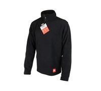 Scan Quarter Zip Fleece Jumper Black 2XL