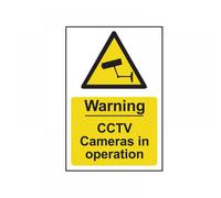 Scan 1311 Warning Cctv Cameras In Operation - Pvc Sign 200 X 300Mm