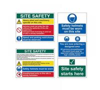 Scan 13974 Pvc Construction Site Pack (5 Signs)