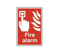 Scan 1400 Fire Alarm - Pvc Sign 200 X 300Mm