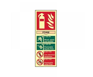 Scan 1591 Fire Extinguisher Composite Foam - Photoluminescent 75 X 200Mm