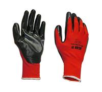 Scan 2 Ank33L-26 Palm Dipped Black Nitrile Gloves - Xl Size 10 Scaglonitbxl