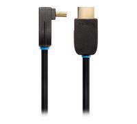 Scan 3m Angled HDMI to HDMI Cable Black