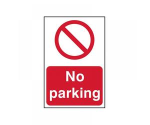 Scan 4051 No Parking - Pvc Sign 400 X 600Mm