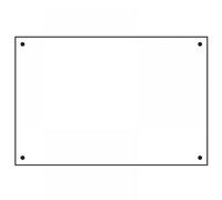 Scan SCA4500 PVC Sign Rigid Backing Board - 600 x 400mm