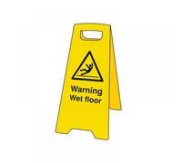 Scan Warning Wet Floor Heavy-Duty A Board SCA4702