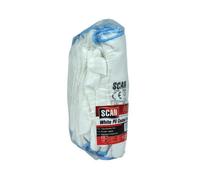 Scan 5004W White Pu Coated Gloves - Large Size 9 Pack 12 Scaglopuw12L