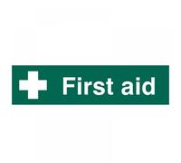 Scan First Aid Sign 5212 – PVC – 200 x 50 mm