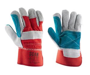 Scan 6002 Heavy-Duty Rigger Gloves - Large